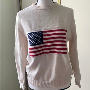 ☁️ VINTAGE AMERICAN FLAG PULLOVER ☁️